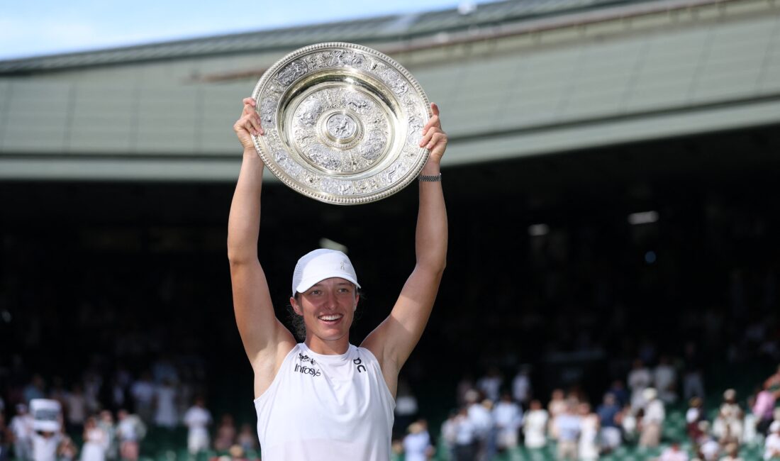 Iga Swiatek, 2025 Wimbledon’da Şampiyonluğa Ulaştı Polonyalı tenisçi Iga Swiatek,