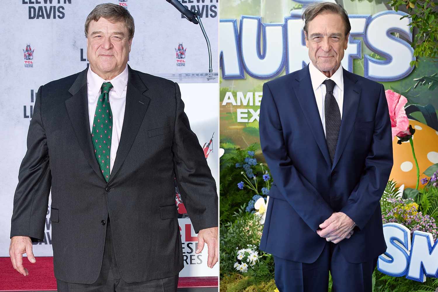 John Goodman 200 Pound Zayiflama ile Smurfs Galasinda Goz Doldurdu
