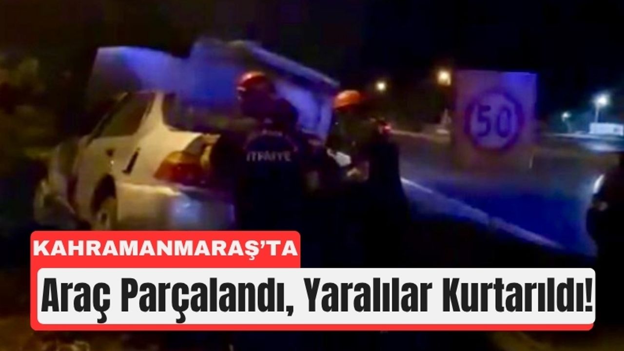 Kahramanmarasta Son Dakika Kaza Yolculuk Refujde Sonlandi