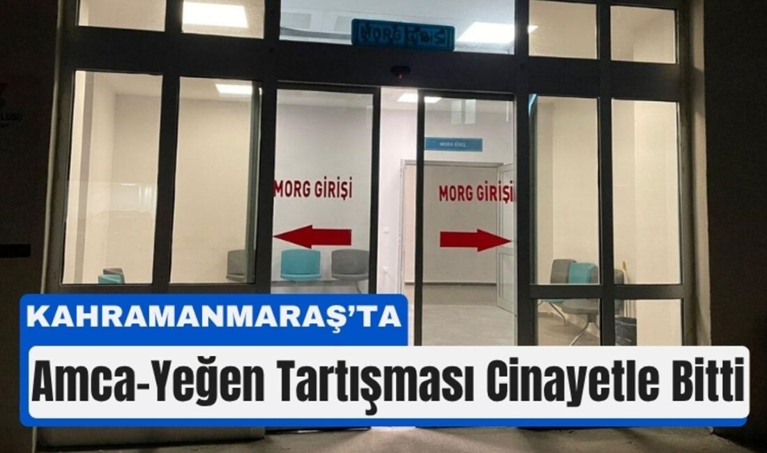 Kahramanmaraş’ta Aile İçi Tartışma Can Aldı: Gözaltılar Başlatıldı Olayın Detayları