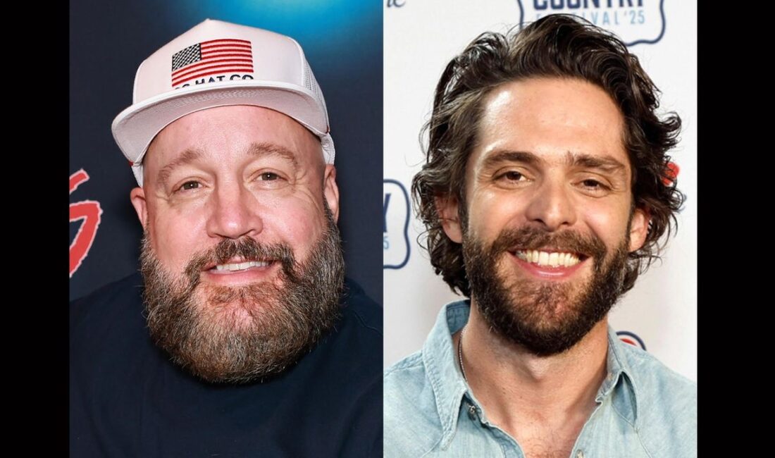Kevin James Surprises Fans with Performance at Thomas Rhett Concert