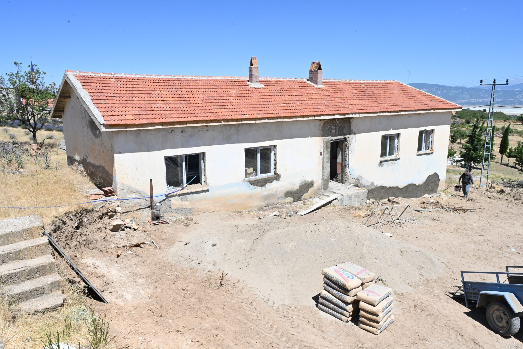 Köy Yaşam Merkezi Tadilat Çalışmaları