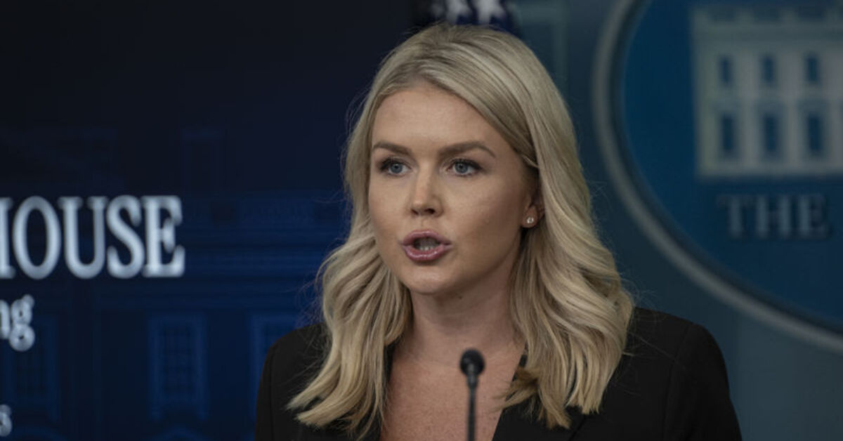 Leavitt Trump Orta Doguda Daha Fazla Can Kaybi Istemiyor