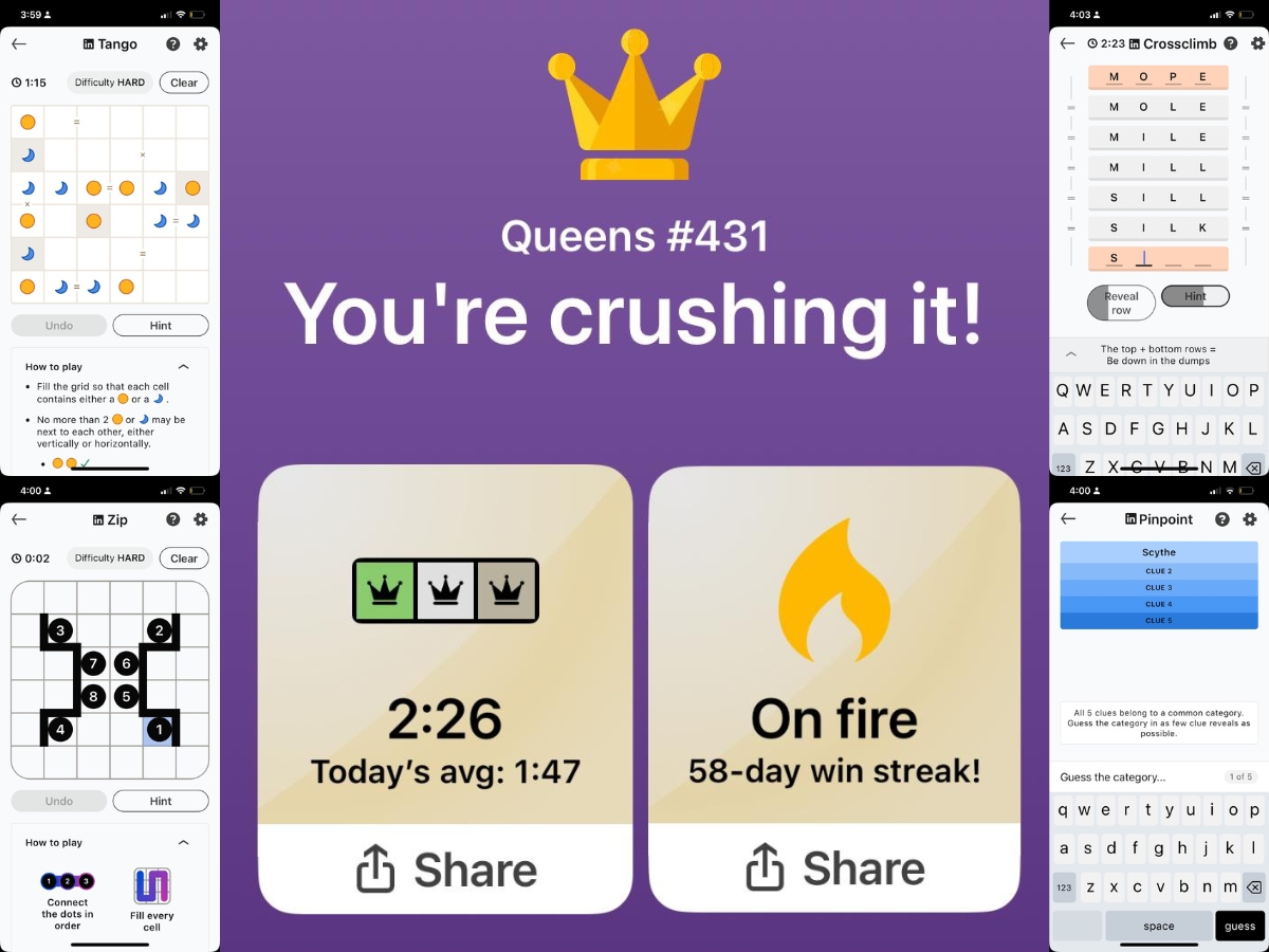 LinkedIn’s new daily brain games are drawing users for more than job updates. Discover the five fun puzzles everyone’s playing and why you might want to join in.