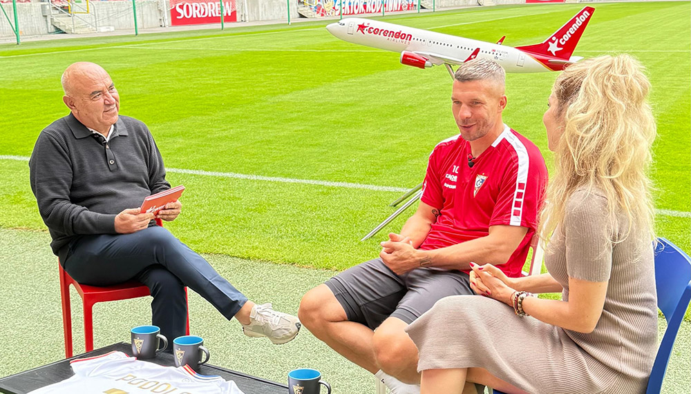 Lukas Podolski Corendon Sport Talks’un Yeni Konuğu Corendon Sport Talks’un