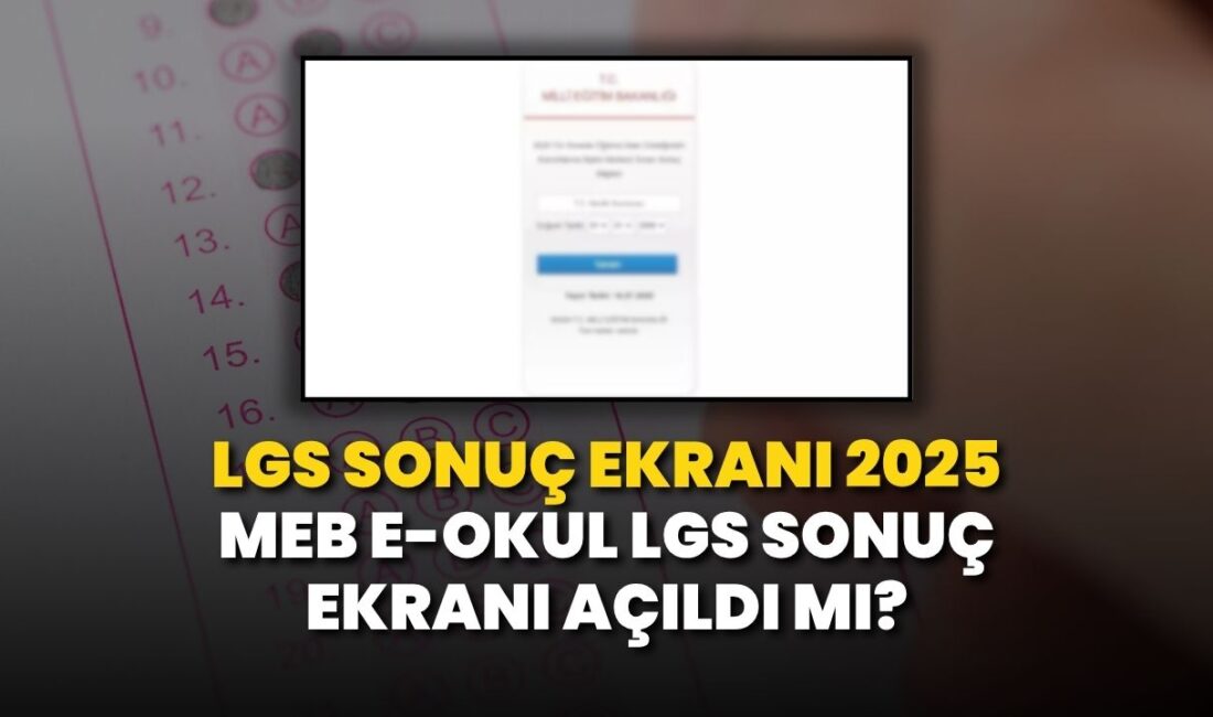 LGS Sonuçları ve Yerleştirme Takvimi Açıklandı Milli Eğitim Bakanlığı (MEB),