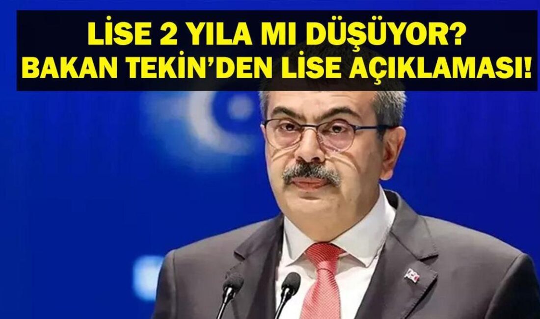 Lise Eğitim Süresi Kısalıyor Mu? 2+2 Modeli ve Tartışmalar Milli