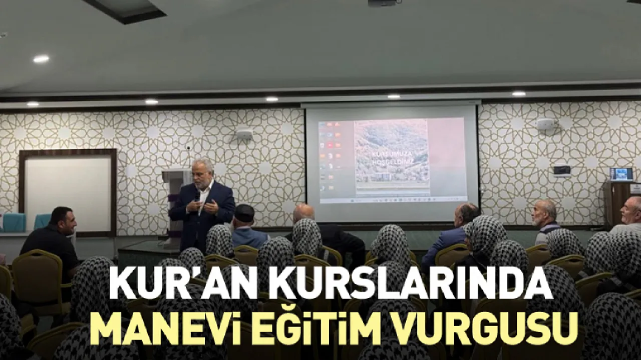 Manevi Egitimle Kuran Kurslarinda Yeni Donem MEBden Aciklama