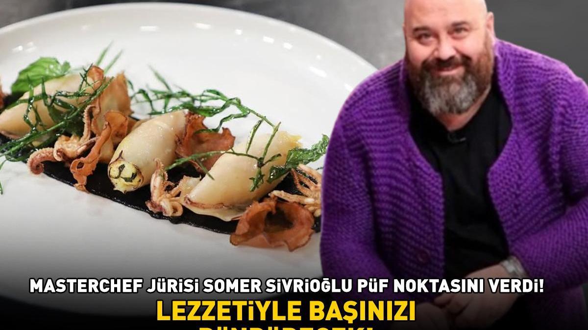 MasterChef Finali Somer Sivrioglundan Kalamar Dolmasi Tarifi