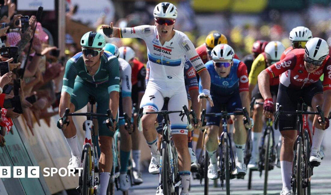 Tim Merlier Sprint Finish ile Tour de France’ın Dokuzuncu Etabını