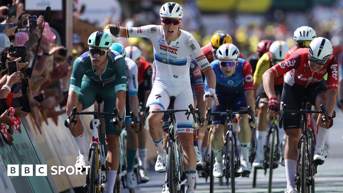 Tim Merlier wins stage nine