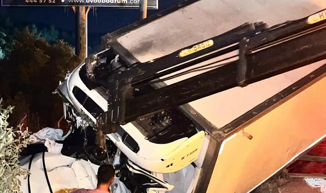 üniversite Öğrencisi Feci Kazada Ağır Yaralandı Milas-Bodrum Yolunda Meydana Gelen