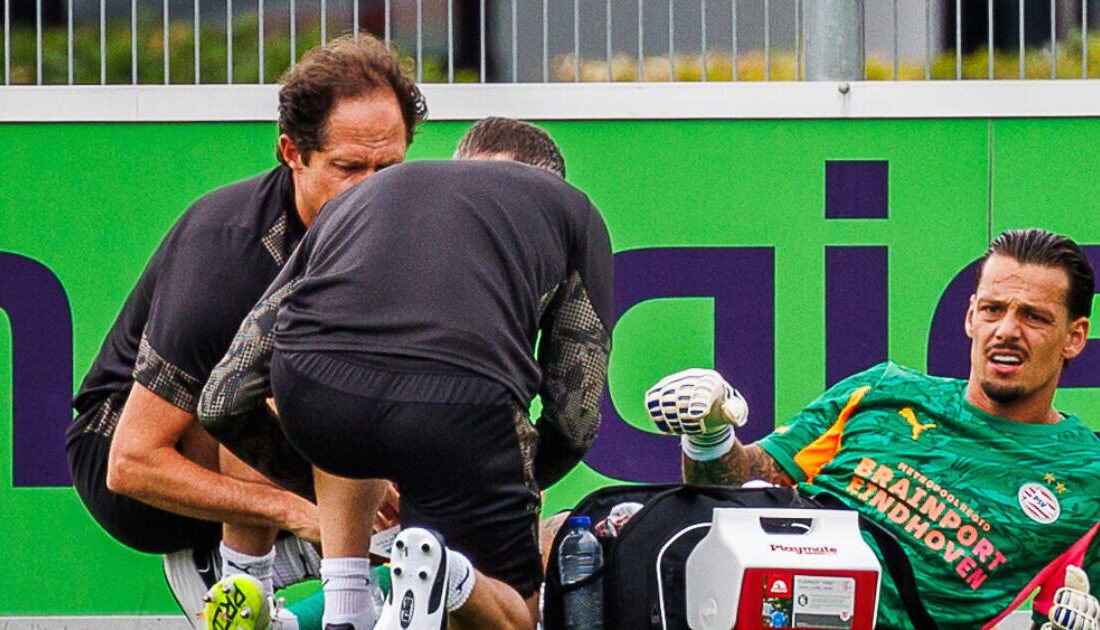 Nick Olij’s Debut for PSV Cut Short by Knee Injury
