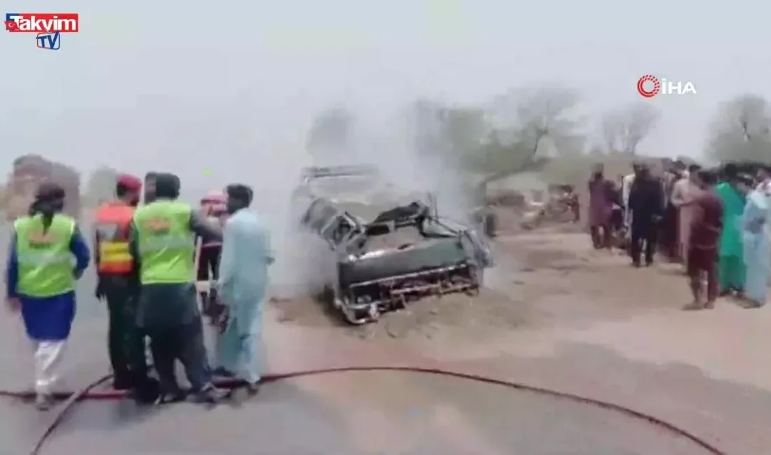 Pakistan’da Öğrenci Servisi Yangını: 1 Ölü, 10 Yaralı Yangının Sebebi
