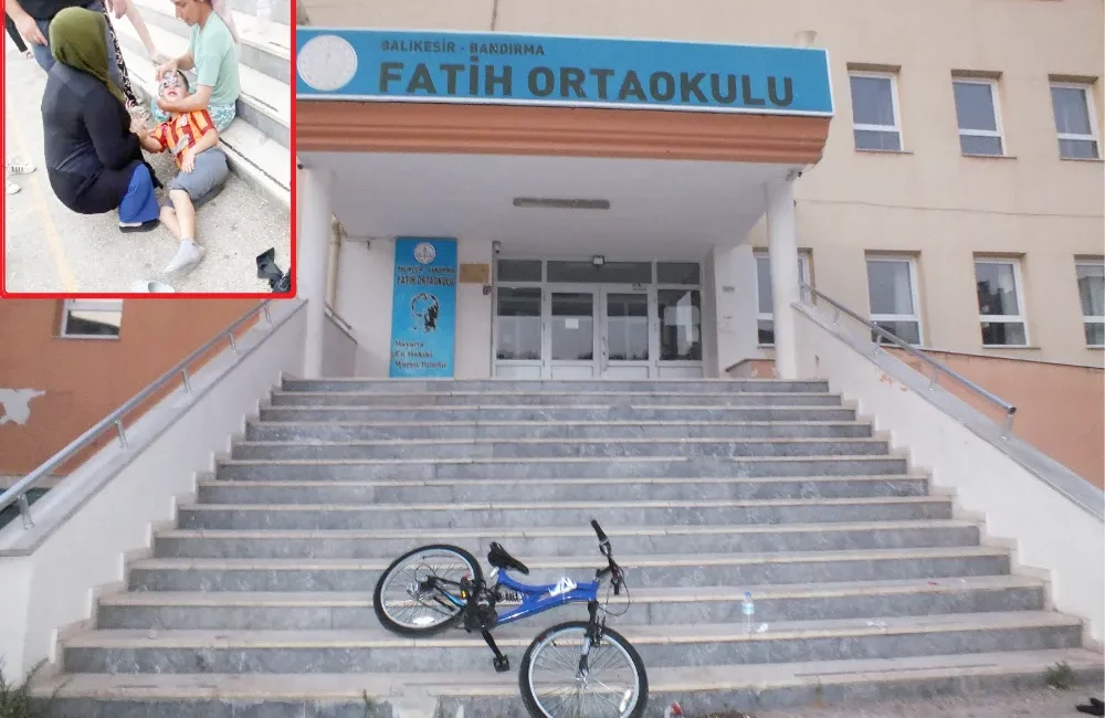 Başarılı Öğrenci Hamza, Downhill Bisiklet Sporunda Kaza Geçirdi Tehlikeli Denemeler