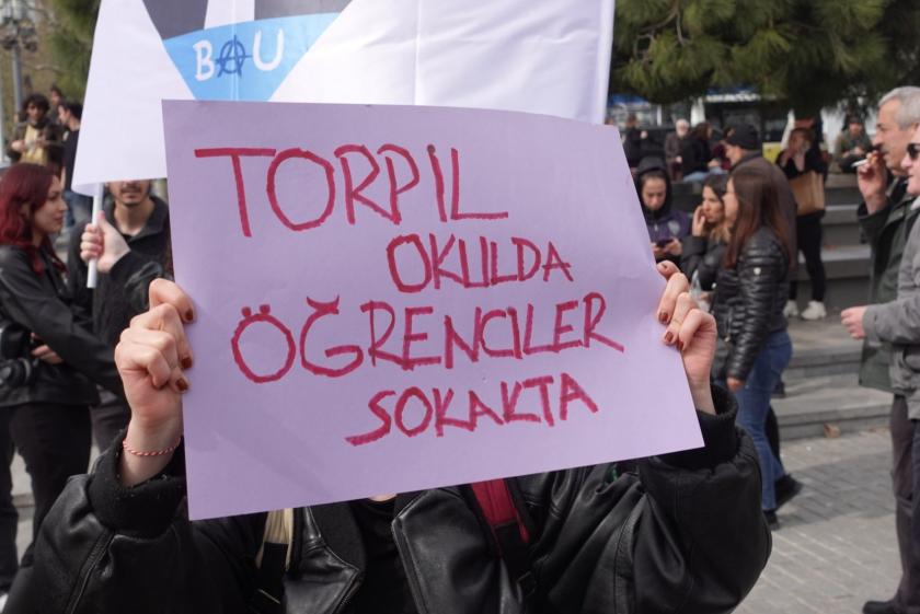 Nermin Mehmet Çekiç Anadolu Lisesi Öğrencileri Öğretmenlerine Sahip Çıkıyor Ankara’da