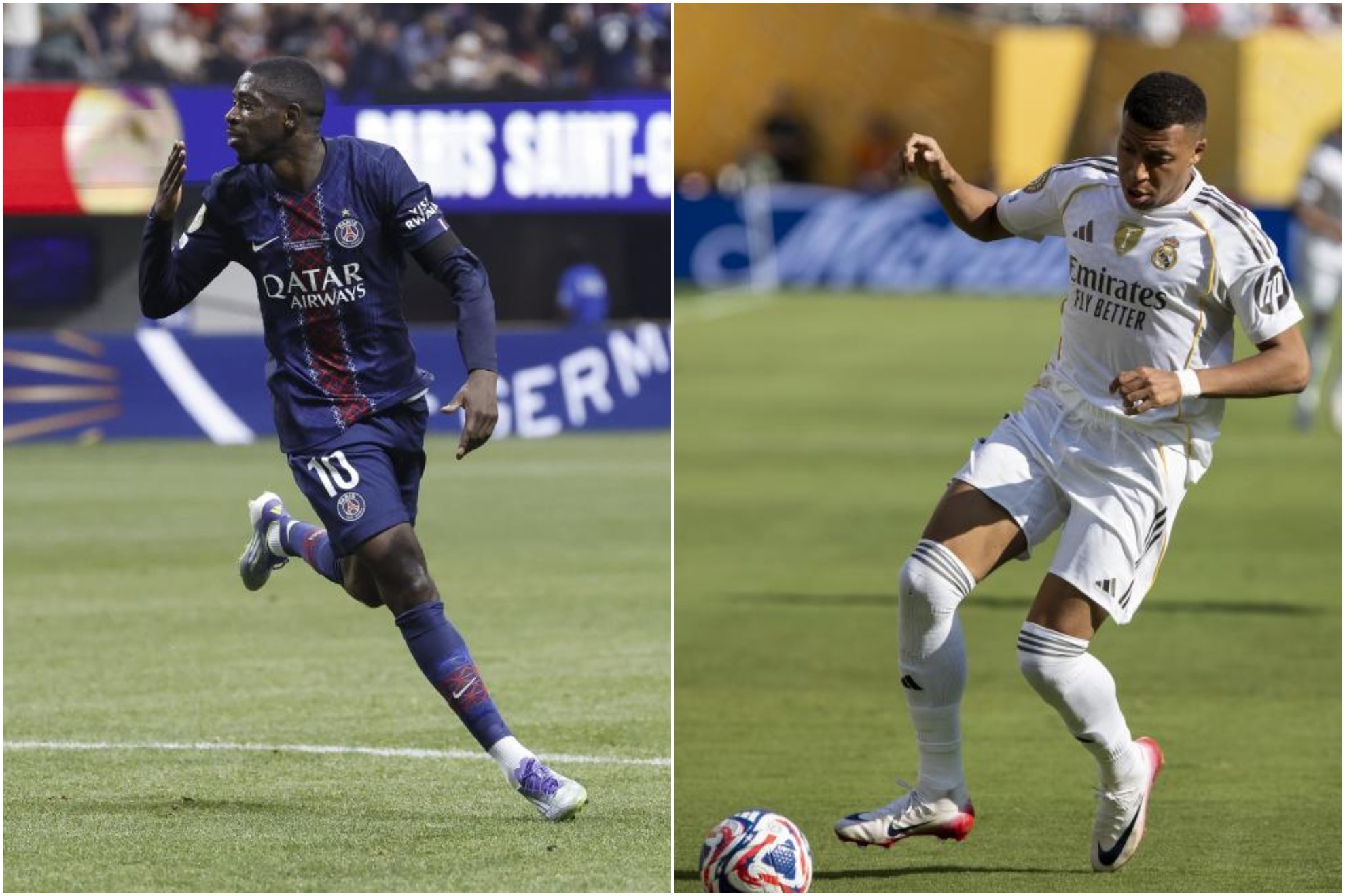PSG ve Real Madrid Sampiyonlar Ligi Mucadelesi Canli Yayinda