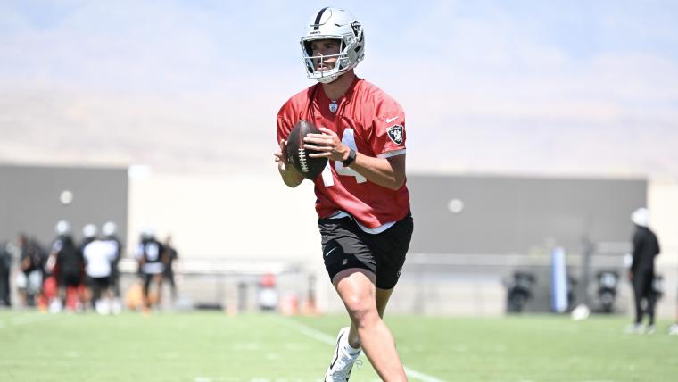 Las Vegas Raiders Waive Quarterback Carter Bradley Ahead of Training