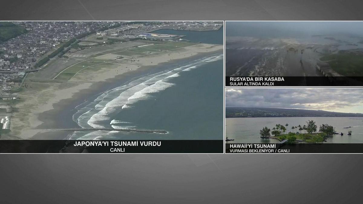 Rusyada 88 Buyuklugunde Deprem Pasifikte Tsunami Tehlikesi