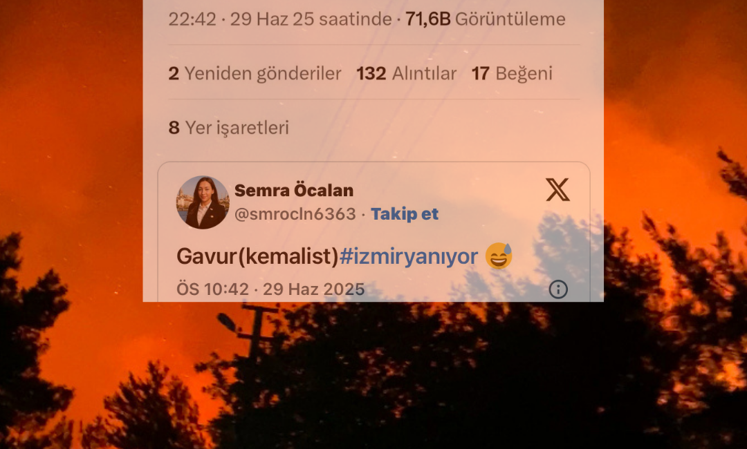 Seferihisar’daki Orman Yangınına Sosyal Medyada Tepkiler Seferihisar Orman Yangını Devam