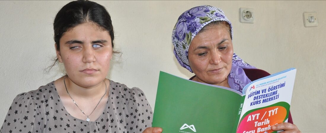 Görme Engelli Öğrenci Nazalin Selvi, YKS Başarısıyla Umut Oluyor Nazalin