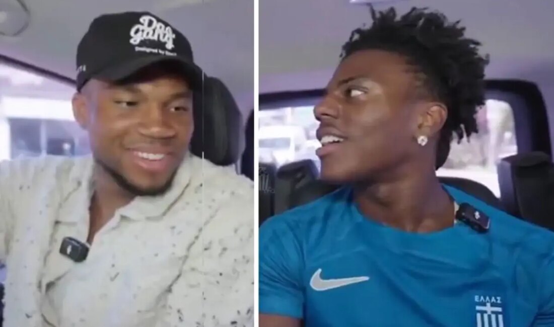 Son Dakika: IShowSpeed ve Giannis Antetokounmpo Canlı Yayında Baklava Tartıştı