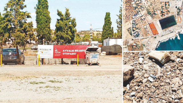 Ayvalık’ta Müslüman Mezarlığı Otoparka Dönüştürüldü: Tepkiler Büyüyor Otopark İnşası Sırasında