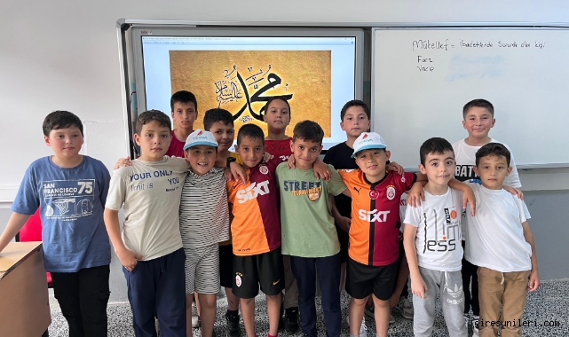 TÜGVA Giresun Yaz Okulları Resmi Olarak Başladı Türkiye Gençlik Vakfı