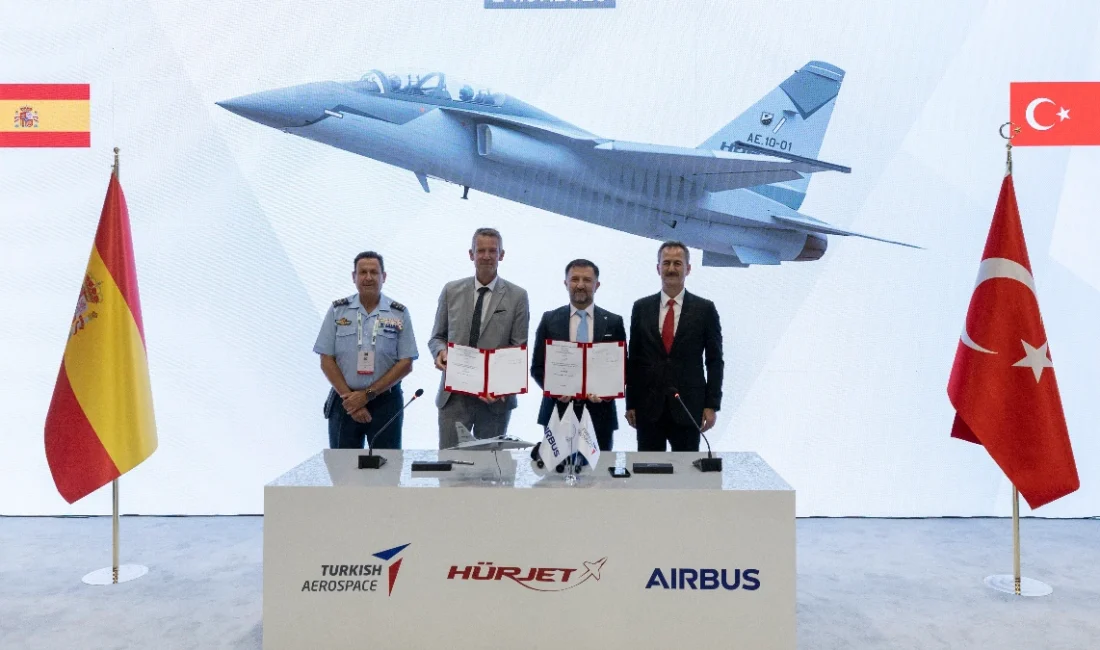 HÜRJET’in İspanya’ya İhracatı: TUSAŞ ve Airbus Ortağı Oluyor HÜRJET Projesi