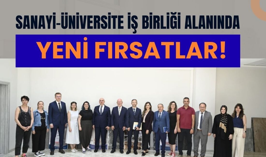 YÖK ve TOBB İş Birliğiyle Uşak Üniversitesi’nde Tasarım Merkezinin Ziyareti