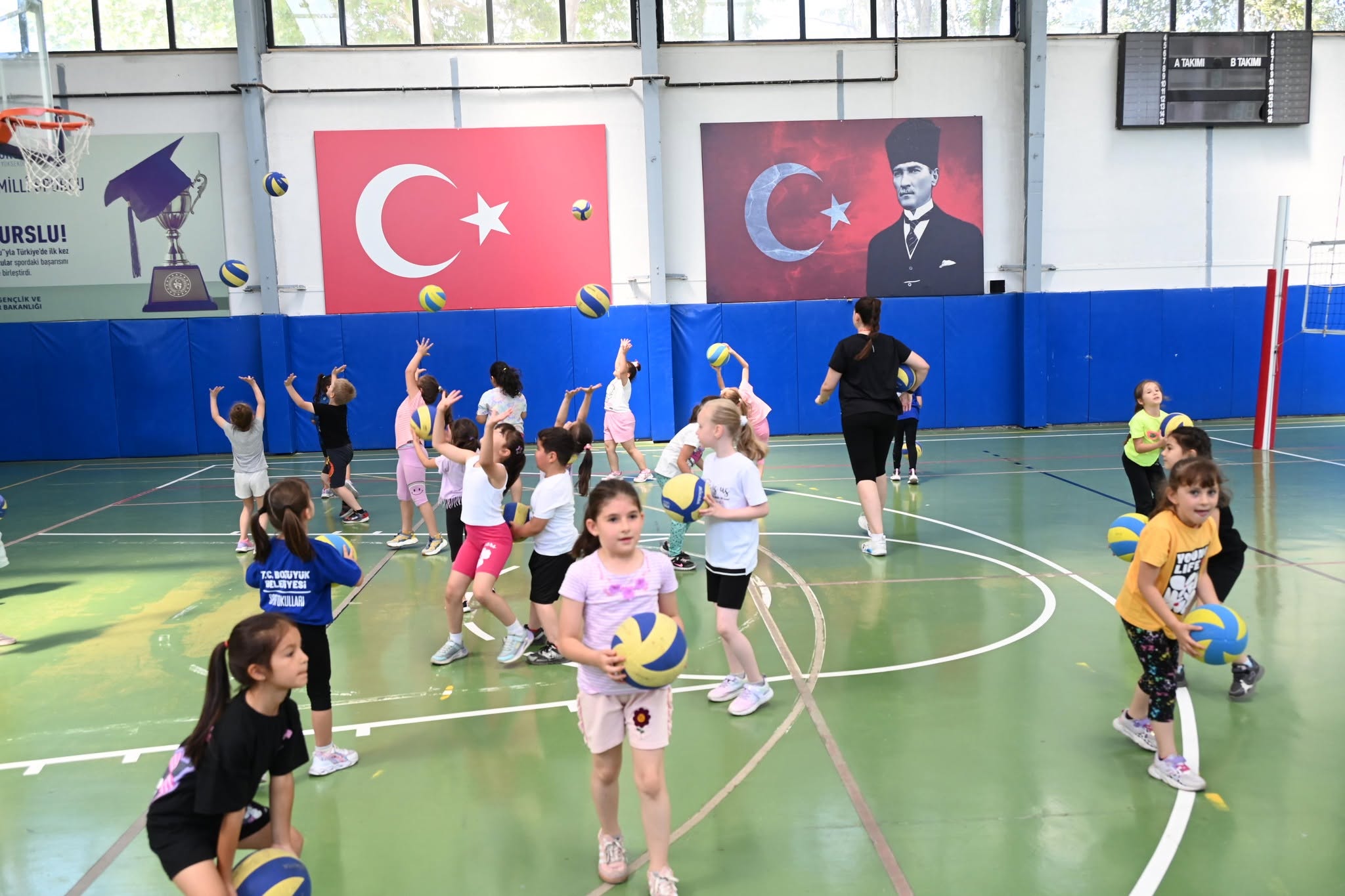 Voleybol Kursu Etkinliği