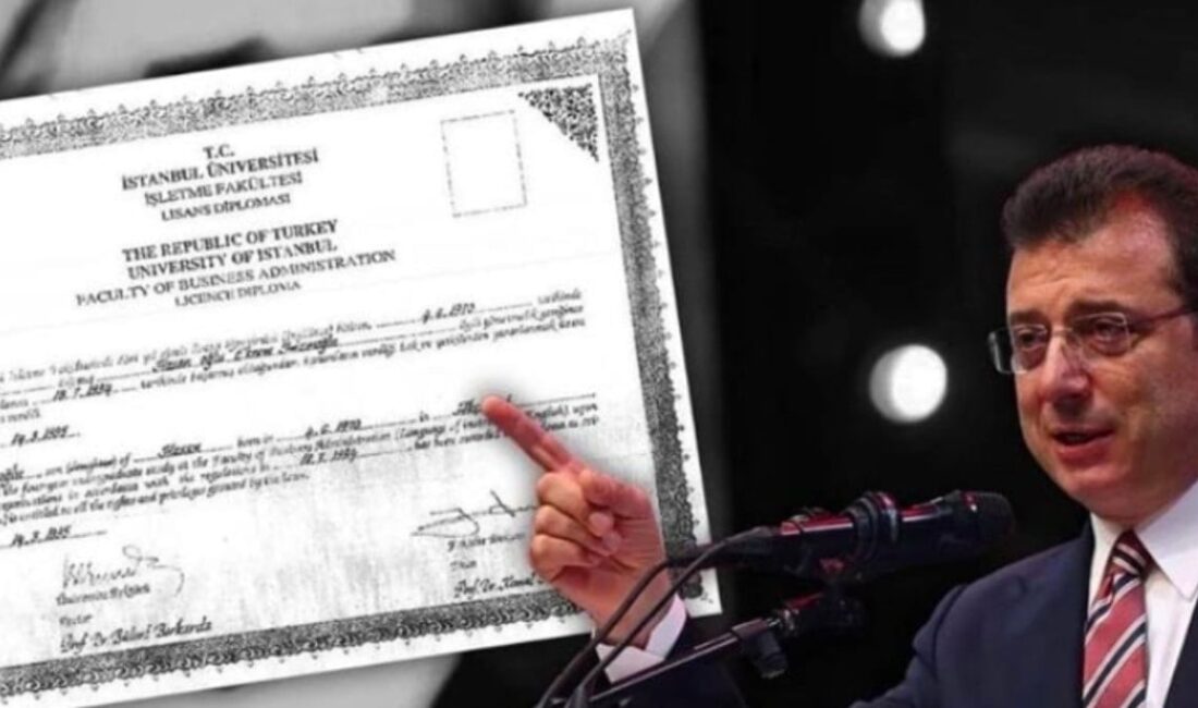 Ekrem İmamoğlu’nun Diplomasının İptaliyle İlgili İstanbul Üniversitesi’nden Savunma İstanbul Üniversitesi’nin