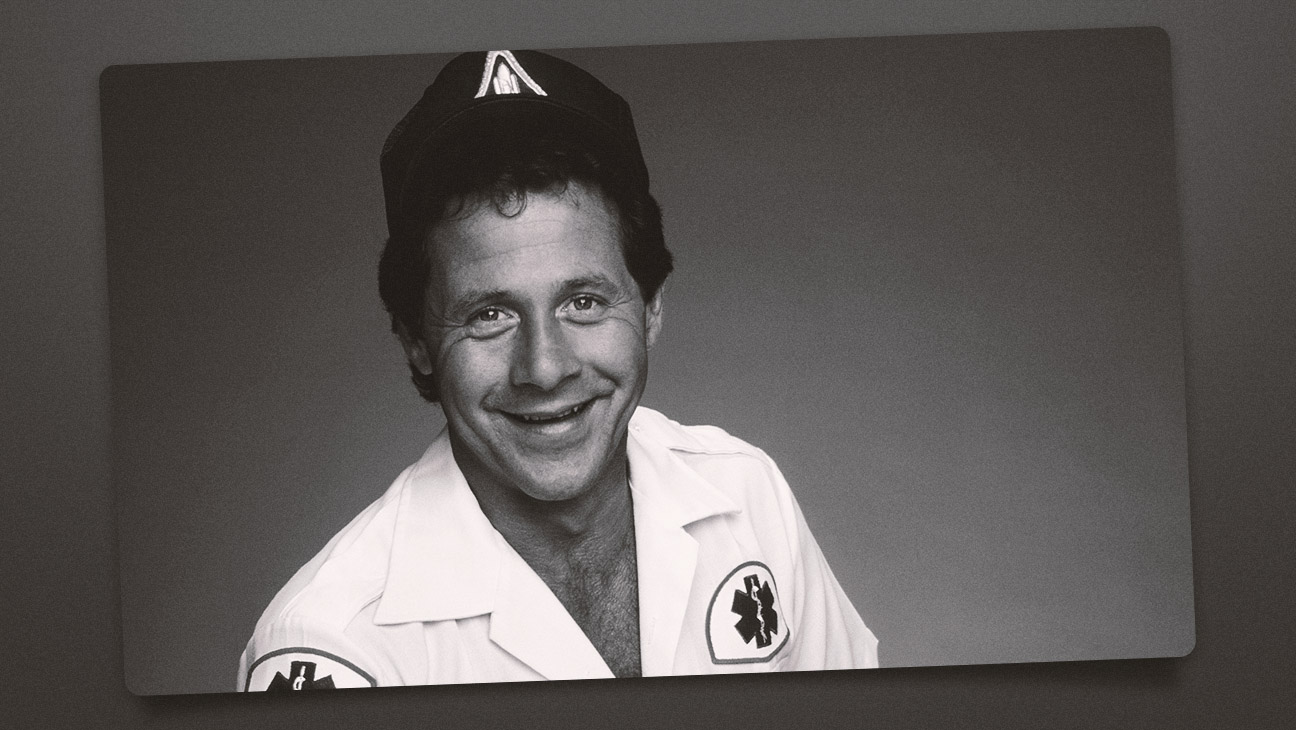 Alfie Wise in a promotional photo for the 1983 ABC series ‘Trauma Center.’