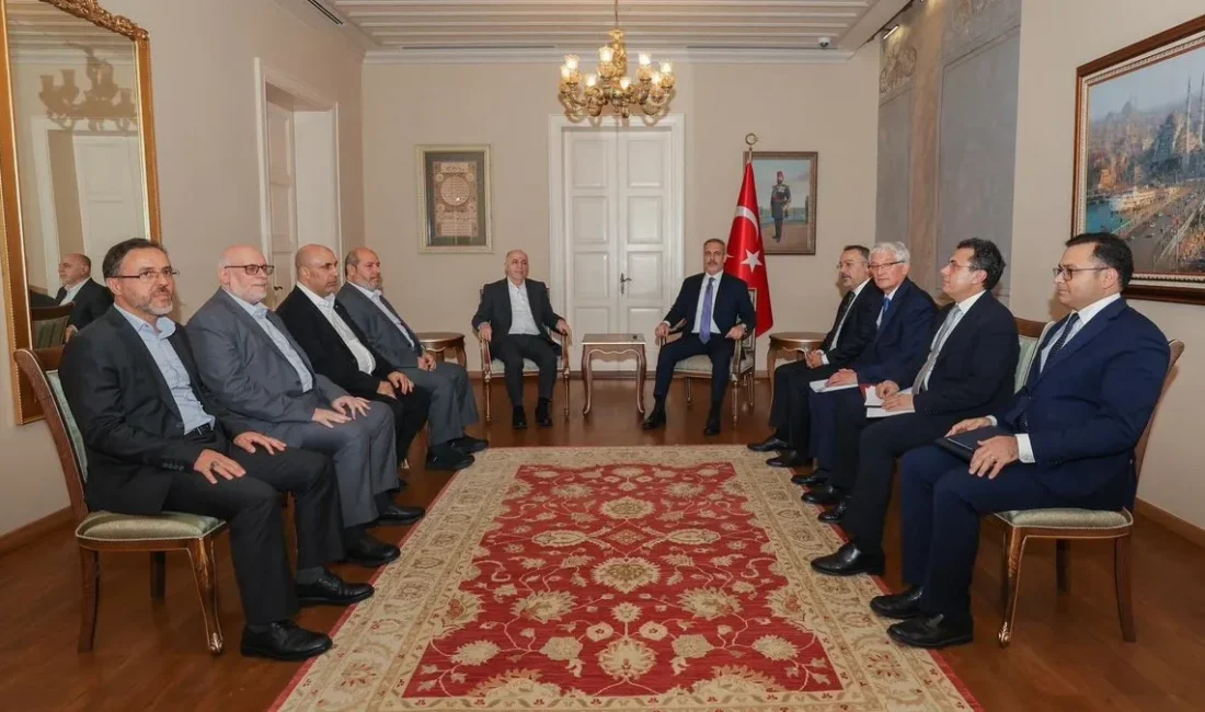 Son Dakika: Hakan Fidan, Hamas Heyetiyle İstanbul’da Görüşme Gerçekleştirdi Kritik