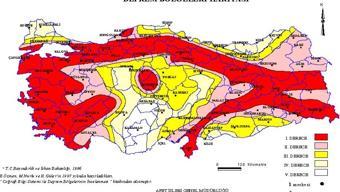 Türkiye Fay Hattı Haritası
