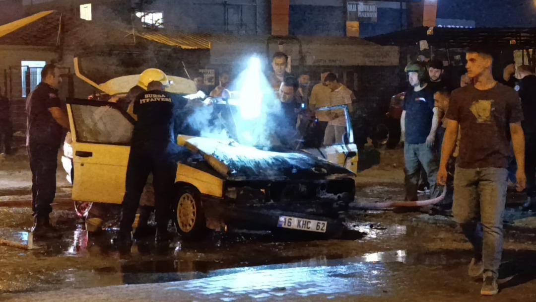 Tören sırasında bir kare