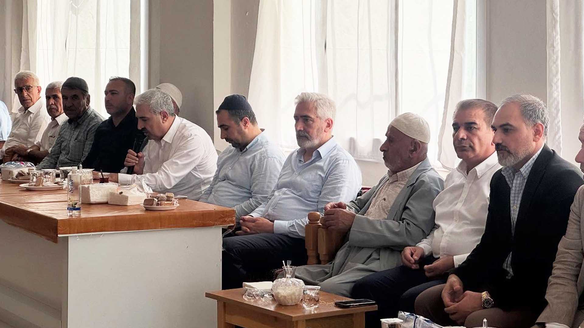 Ak Parti İle Eğitim Gündemi: Ensarioğlu ve İler Bismil'de Taziye Ak Parti Heyeti Taziye Ziyaretinde