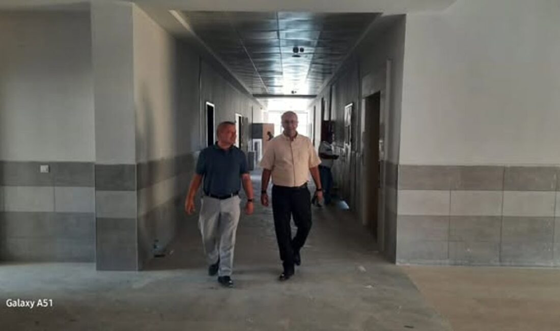 Taşburun TOKİ Bölgesinde Yeni Okul İnşaatı Devam Ediyor Elbistan İlçe