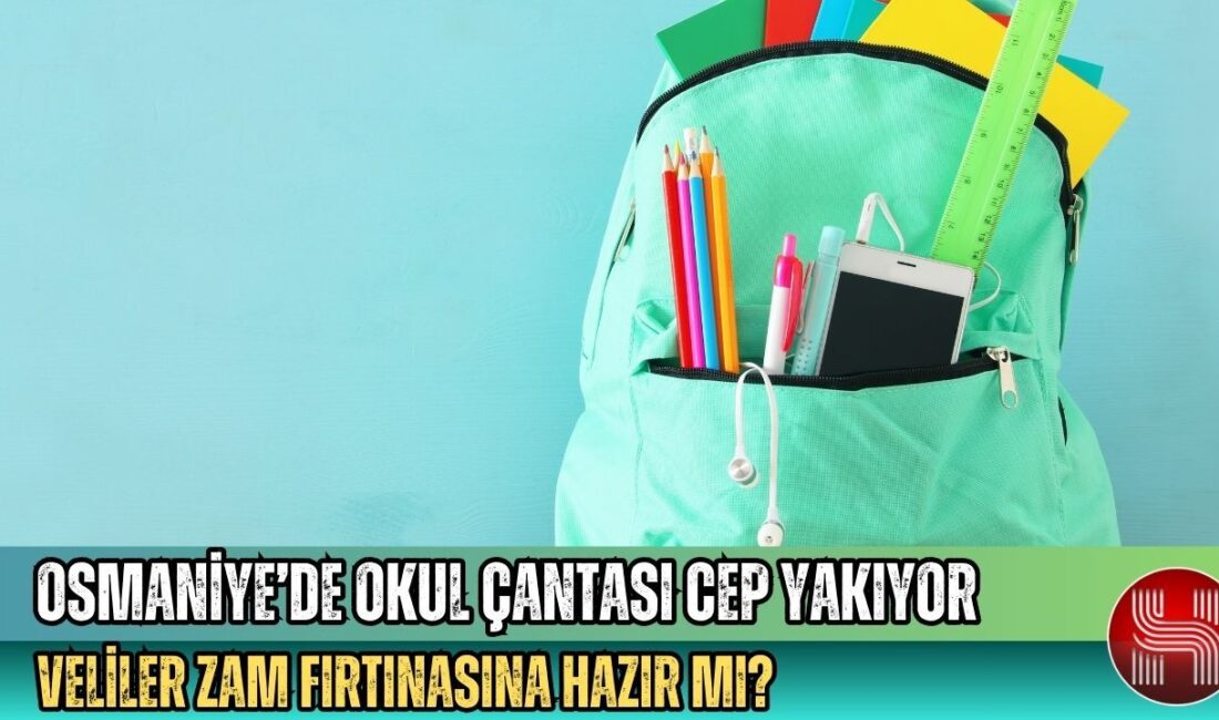 Osmaniye’de Okul Alışverişi Telaşı Başladı 2025-2026 Eğitim-Öğretim Yılı İçin Velilerin