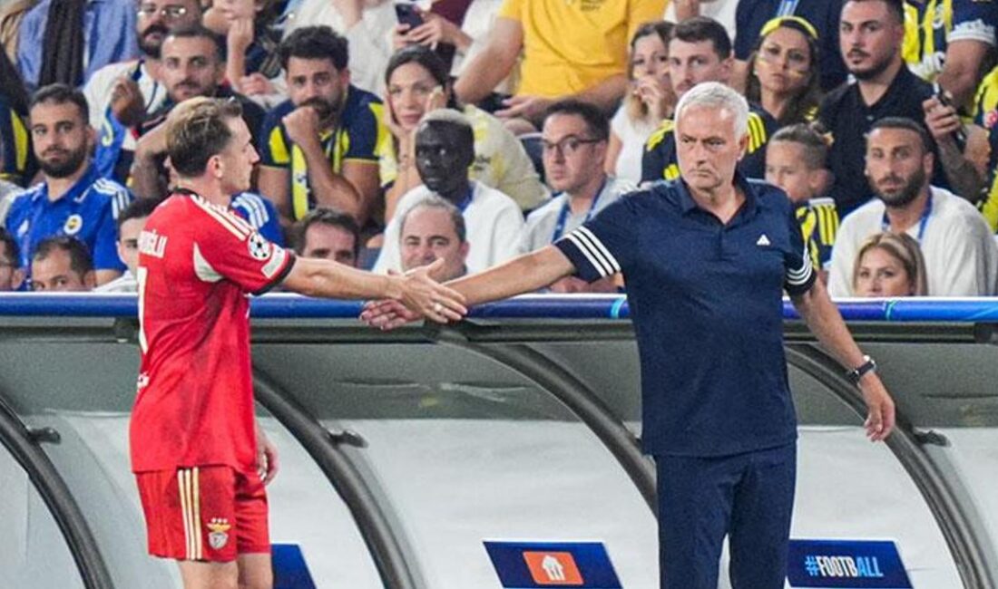 Benfica, Fenerbahçe ile Şampiyonlar Ligi Play-Off Turunda Karşılaştı Kerem Aktürkoğlu’nun