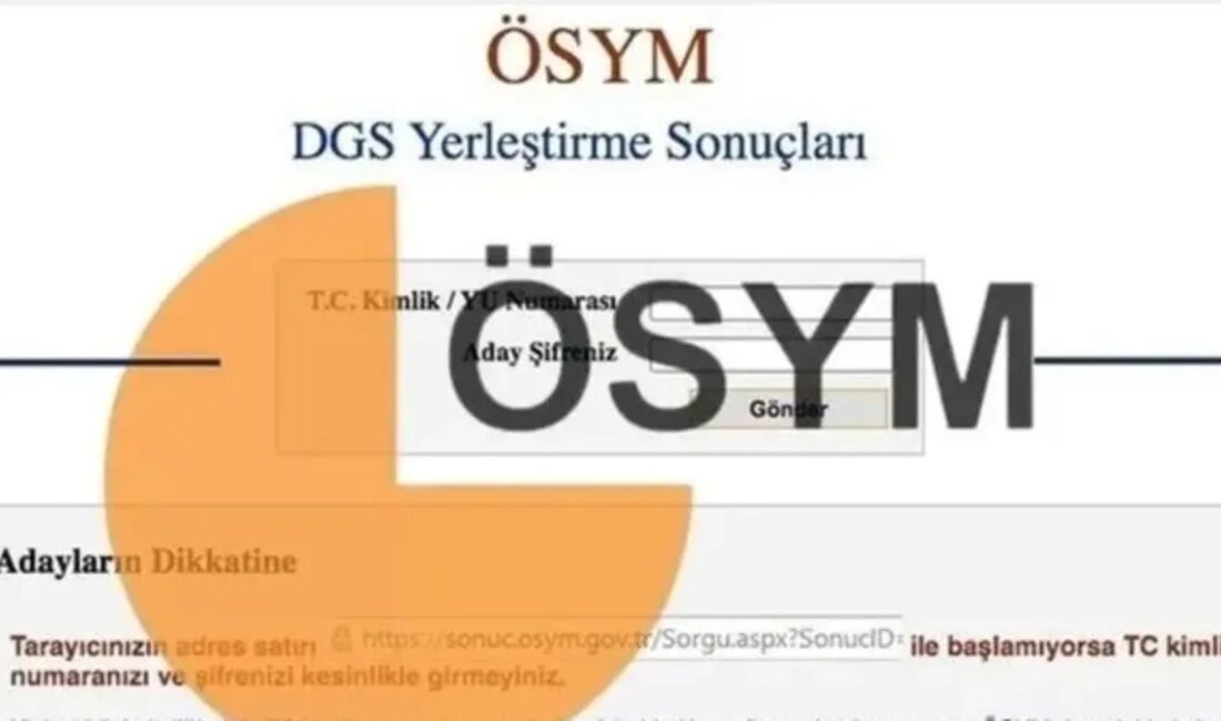 2025 DGS Tercih Süreci Hakkında Bilgiler 2025 DGS Tercih Tarihleri