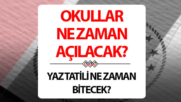 2025-2026 Eğitim Öğretim Yılı Başlangıç Tarihleri Okullar Ne Zaman Açılacak?