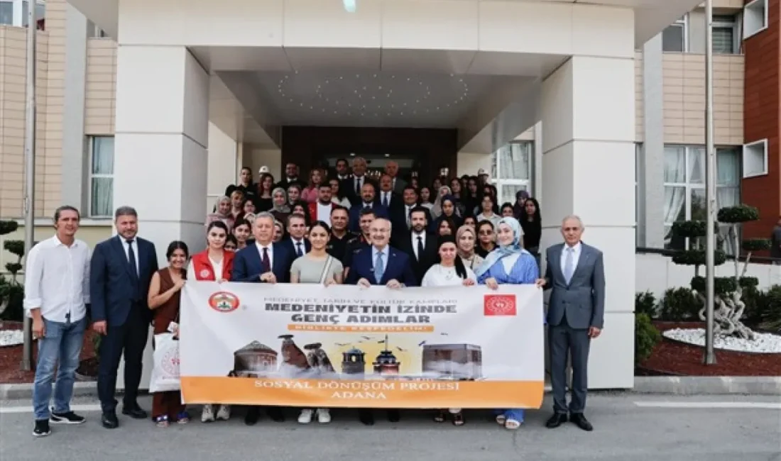 Adana’dan 40 Kız Öğrenci ‘Medeniyet, Tarih ve Kültür’ Kampına Yola