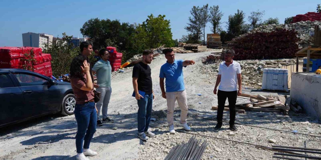 400 kapasiteli Akçakoca yurt binası hızla yükseliyor