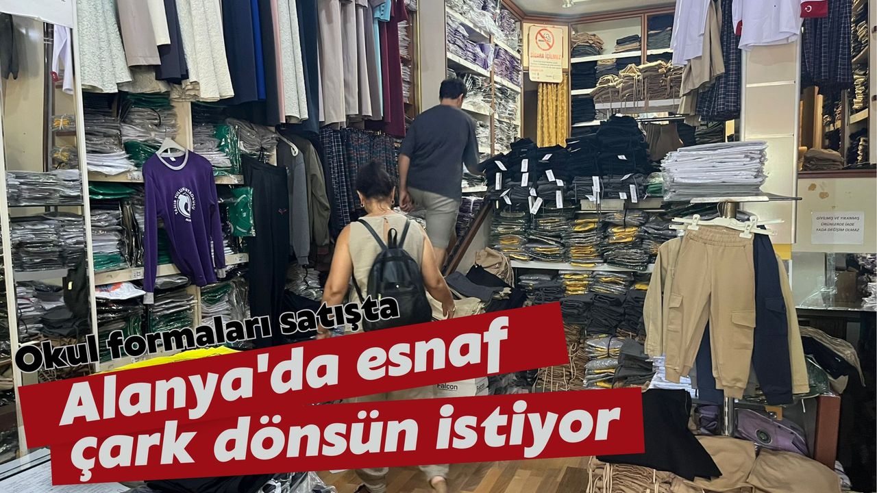 Alanyada Okul Formalariyla Egitim Donemini Baslat