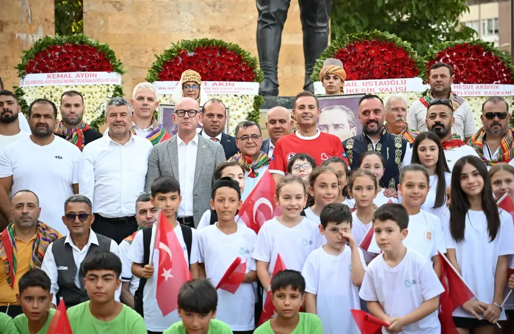 Kurtdereli Mehmet Pehlivan Güreşleri Coşkuyla Başladı Geleneksel Güreşlerin 65. Yılı