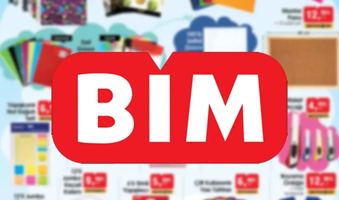 BİM Kırtasiye Ürünleri Kataloğu Yayınlandı: Okul Dönemi İçin İndirimli Fırsatlar