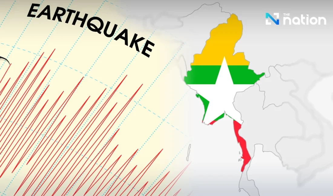 5.4 Büyüklüğündeki Deprem Myanmar’da Hissedildi Deprem Anında Panik ve Kaos