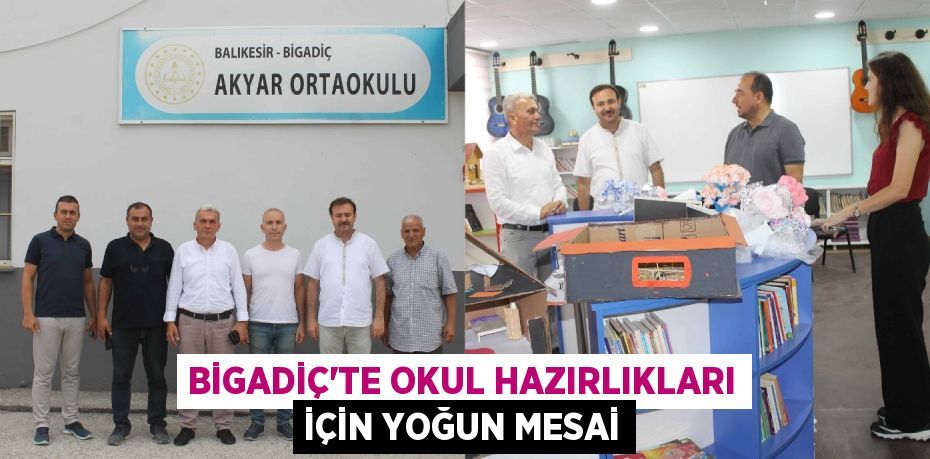 Bigadiç İlçe Milli Eğitim Müdürlüğü’nden Okul Ziyareti 2025-2026 Eğitim Yılı