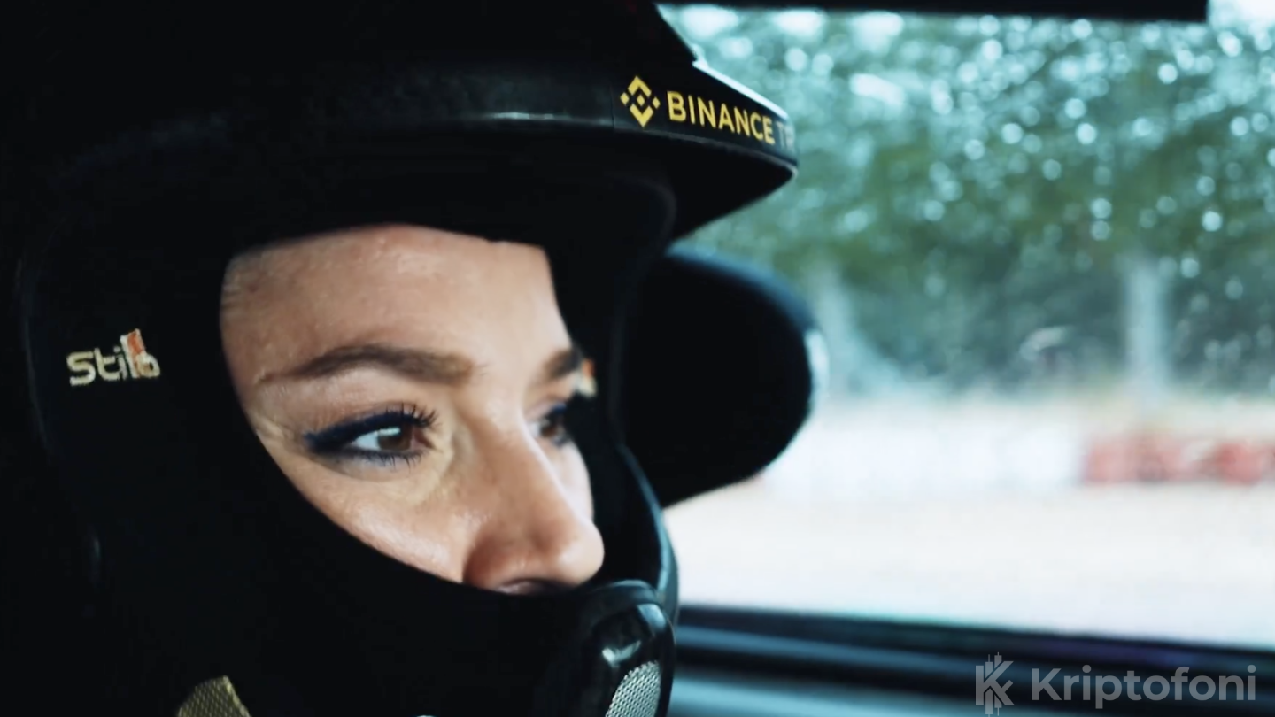 Binance TR, Kübra Denizci Keskin'e Avrupa Ralli Şampiyonası ve Türkiye